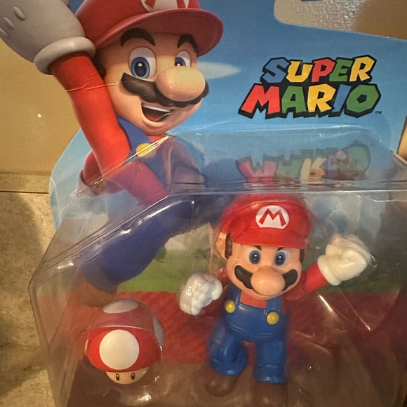 Nintendo Mario and Diddy Kong Playset - Red, Brown, Blue - Picture 2 of 5